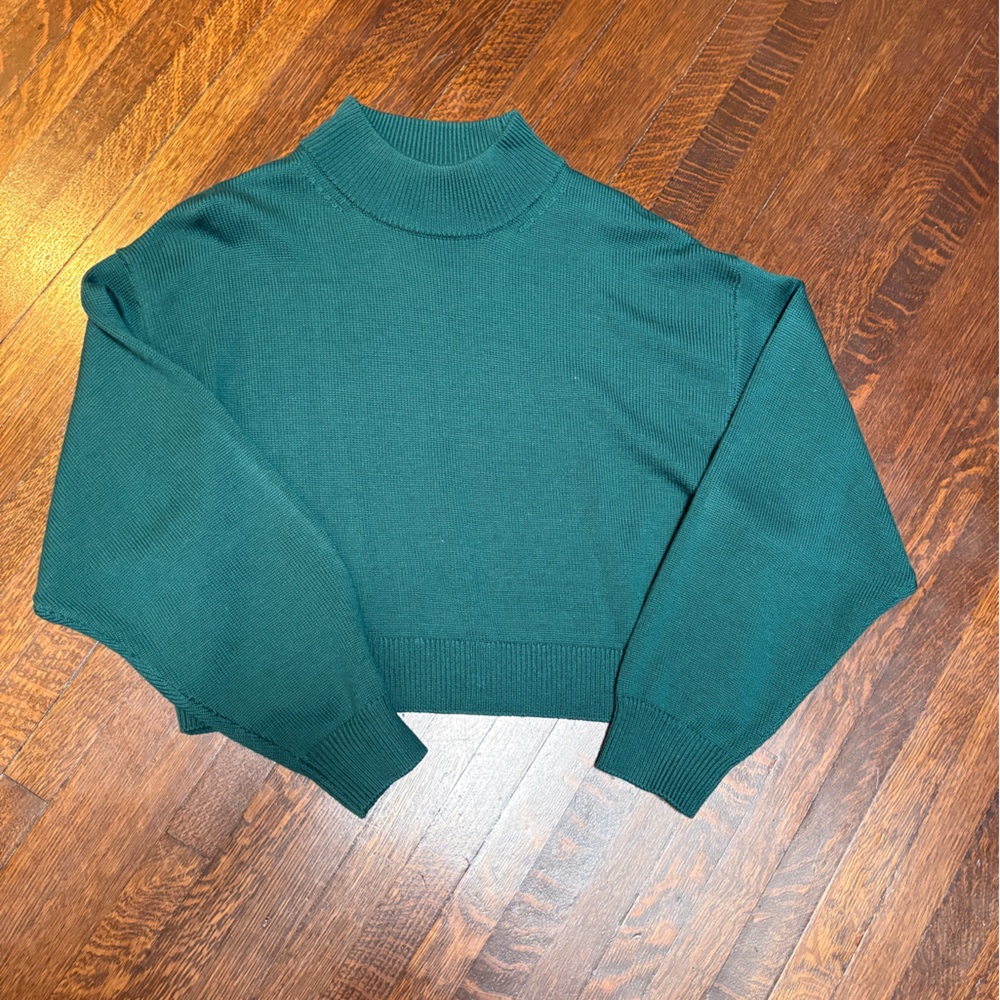 Wilfred Free Deep Teal Knit Sweater